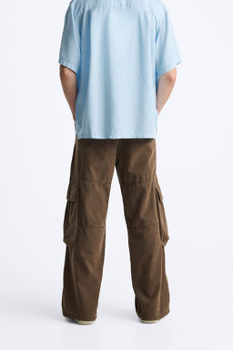 CARGO PARACHUTE TROUSERS - Zara фото 7