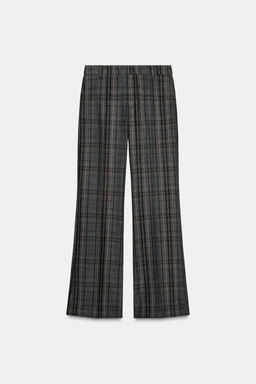 CHECK TROUSERS - Zara фото 6
