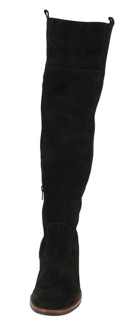 Замшевые сапоги GABOR черные  фото 5