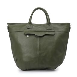 Женская сумка с ручками DIVAS BAG Артикул 2585804, бежево-зеленый