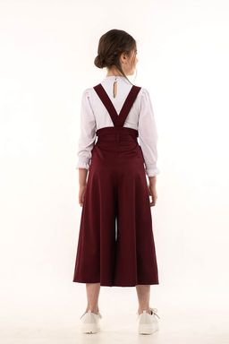 Школьный полукомбинезон для девочки Mooriposh, модель 1404