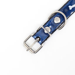 Ошейник со светоотражающим покрытием Косточки, 26-33 х 1,5 см, микс цветов - Пижон фото 3