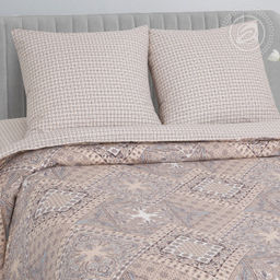 Постельное белье Италия с простынью на резинке (поплин DE LUXE) 2,0 сп./Пододеяльник: 1 шт. - 215*175; Простыня на резинке: 1 шт. - 200*160; Наволочка: 2 шт. - 70*70; DE LUXE с простынью на резинке - Артпостель фото 2