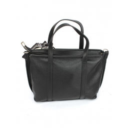 Сумка женская натуральная кожа OPI-77-08, 1отд+карм/пер, плечевой ремень, черный 265190 - Adelia фото 2