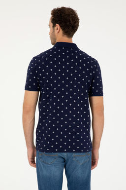 Мужская темно-синяя футболка - U.s. polo assn фото 5