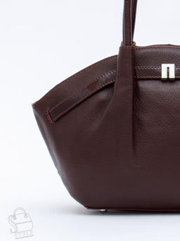 Сумка женская кожаная 2346-2Y d.purple Polina&Eiterou  в Новосибирске