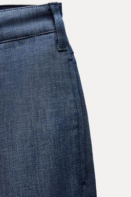 ZW COLLECTION STRAIGHT HIGH-WAIST JEANS - Zara фото 6