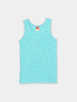 CRB wear/CWKG 20049-40 Майка для девочки, бирюзовый/Ex.Cherubino