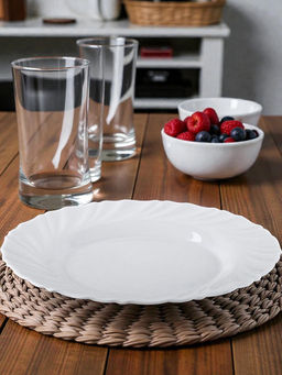 Тарелка десертная Culinaria 18 см из опалового стекла арт.107077 /MALLONY/  фото 4