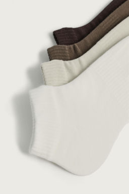 CALCETINES CORTOS B?SICOS  PACK 4 / Marr?n - Zara фото 2
