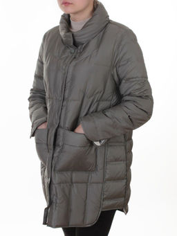 8811 GREEN Куртка пуховая облегченная женская (утиный пух) - Fashion фото 5