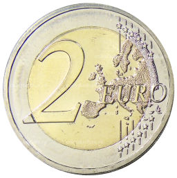 2 евро 2019 года G Германия  30 лет падению Берлинской стены