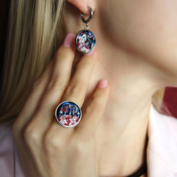 Серьги из муранского стекла - Vloes фото 4