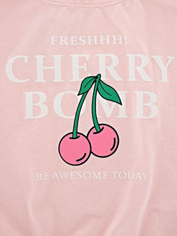 Футболка для девочки	 UD 6037 розовый - Mini maxi фото 6