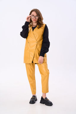 Брюки NIKVA н819-4 горчица