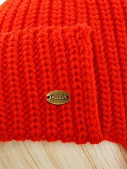 Шапка жен. шерсть+акр LB-BR55037 orange - Labbra фото 3