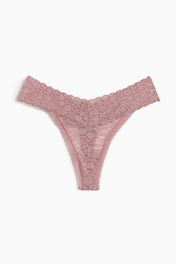 Pack 3 bragas Thong de encaje - H&m фото 6