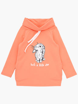 Толстовка для девочки UD 3827 персик