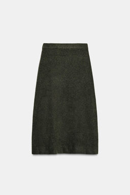 SOFT-TOUCH KNIT MIDI SKIRT - Zara фото 6