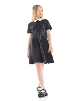 Платье для девочки в школу с воротником 22-7662 черный - Mini maxi фото 15