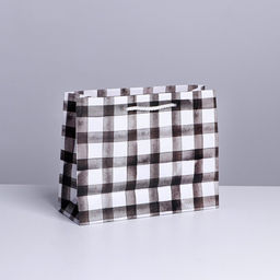 Пакет ламинированный Сильному, MS 23 х 18 х 8 см - Доступные радости фото 2