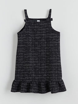 Ekose Ask?l? F?rf?rl? K?z ?ocuk Elbise