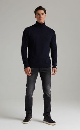 Водолазка F021-15608 indigo melange - Fine joyce фото 3