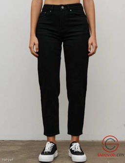 Джинсы женские стрейч МОМ