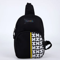 Сумка через плечо, NAZAMOK, цвет черный  фото 3