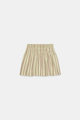 FALDA MINI RAYAS / Marr?n / Verde - Zara фото 5