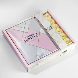 Подарочный набор ежедневник А5.80 листов и мыльные лепестки Сочиняй мечты! - Artfox фото 7