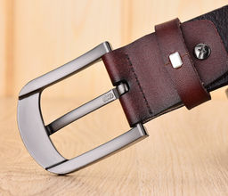 Ремень BL-L-9207-Black-125 - Ferro фото 4