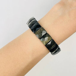 Браслет из золотистого Обсидиана 20 см