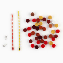 Набор для создания акриловых брелоков с наклейками и фигуркой из сургуча