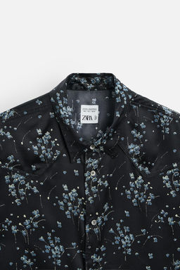 FLORAL PRINT SHIRT - LIMITED EDITION - Zara фото 10