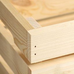 Кашпо - ящик деревянный 30х20х14,5 см сосна - Дарим Красиво фото 3