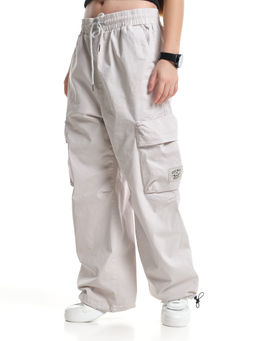 Брюки парашюты серые для подростков и детей 33-7492 св.серый - Mini maxi фото 12