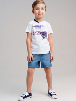 PlayToday / Шорты джинсовые для мальчика  фото 7