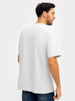 Футболка мужская новогодняя в сером оттенке с печатью - Mark formelle фото 2