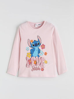 Lilo & Stitch Bask?l? K?z ?ocuk Ti??rt