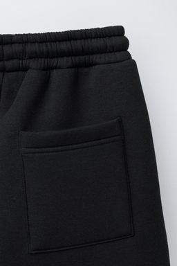 PANTAL?N STRAIGHT FIT EFECTO NEOPRENO / Negro - Zara фото 4