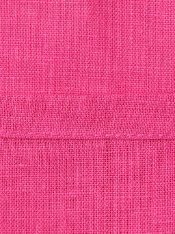 Шторы для кухни Этель Linen collection, 145×180 см - 2 шт., 100% лён, 170 г/м², розовые