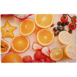 Цена за 3 шт. Салфетка на стол 42*27см в наборе 4шт "Цитрусовый микс"