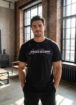 KM1905 Футболка (хлопок) ЧЕРНЫЙ