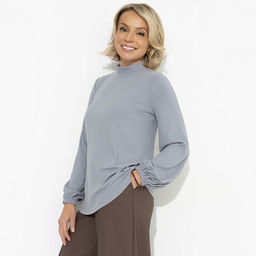 Блуза с воротником-стойкой Рискуй и выигрывай! (new) - Charutti фото 2