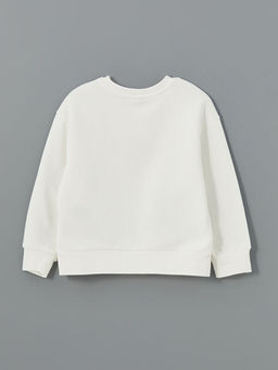 Bisiklet Yaka K?z ?ocuk Sweatshirt - Waikiki фото 2