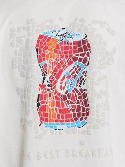 Футболка мужская Mark Formelle белый с принтом из хлопка  фото 6