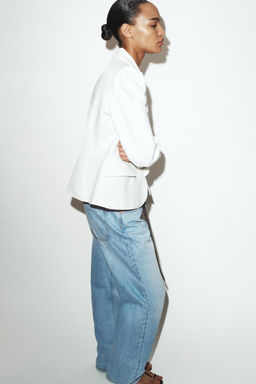 TAILORED BLAZER WITH PRONOUNCED SHOULDERS - Zara фото 12