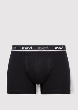 Siyah Basic Boxer