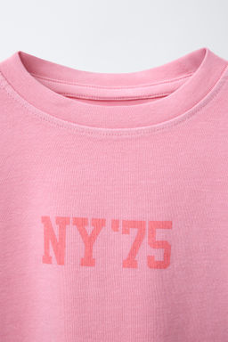 SLOGAN PRINT T-SHIRT - Zara фото 3